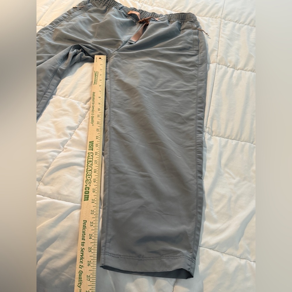 Fabletics Wander Hike Pants Womens XL Gray Belt Pockets Anti Chafe Athleisure - Picture 11 of 16